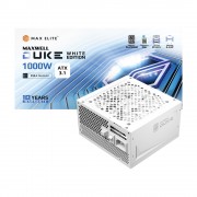 맥스엘리트 맥스엘리트 MAXWELL DUKE 1000W 80PLUS플래티넘 풀모듈러 ATX3.1 화이트