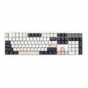 QSENN Q104 PBT 풀윤활 가스켓 유무선 기계식 화이트 (애플민트축)