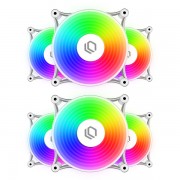 LEADCOOL LEADCOOL 120 ARGB WHITE (6PACK)