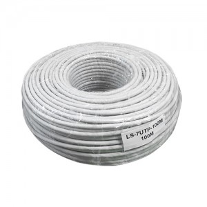 라인업시스템 LANSTAR LS-7UTP-100MG CAT.6A UTP 제작형 랜케이블 100m
