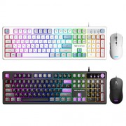 darkFlash DKM200 키보드 마우스 세트 (프로스트 화이트)