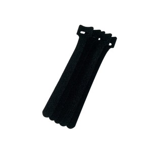 라인업시스템 LANSTAR 벨크로타이 후크벨트 150mm 블랙 5개