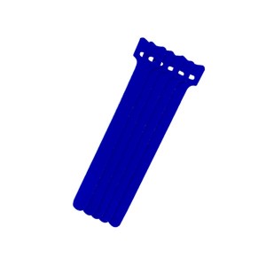 라인업시스템 LANSTAR 벨크로타이 후크벨트 150mm 블루 5개