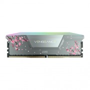 CORSAIR DDR5-6000 CL30 VENGEANCE RGB 체리블라썸 에디션 패키지 (32GB(16Gx2))