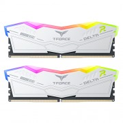 TeamGroup TeamGroup T-Force DDR5-6000 CL30 Delta RGB 화이트 패키지 (32GB(16Gx2))