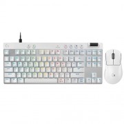 로지텍 로지텍 G PRO X SUPERLIGHT 2 DEX + PRO X TKL RAPID 키보드 마우스 세트 (화이트) 씨알텍