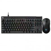 로지텍 로지텍 G PRO 2 LIGHTSPEED + PRO X TKL RAPID 키보드 마우스 세트 (블랙) 씨알텍