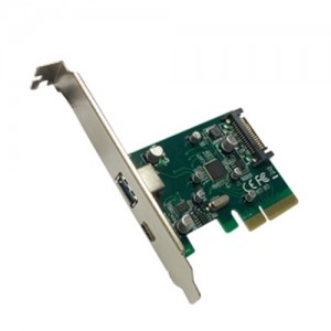 라인업시스템 LANSTAR USB 3.1 Type C PCI EXPRESS 카드 LS-PCIE-EX312
