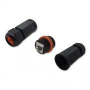 라인업시스템 라인업시스템 LS-WPCOP-C6A CAT.6A FTP 방수용 랜 커플러