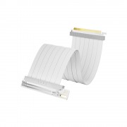 TRYX STRING PCIE 5.0 라이저 케이블 (200mm, 화이트)